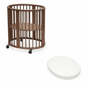 Pack duo berceau sleepi + matelas - warm brown Stokke