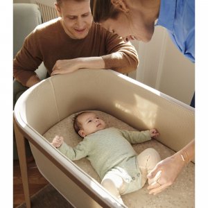 Berceau bébé snoozi beige sable Stokke