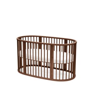 Lit en bois sleepi warm brown Stokke