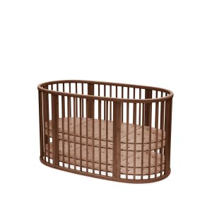 Lit en bois sleepi warm brown Stokke