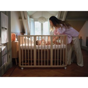 Lit en bois évolutif nighti natural Stokke