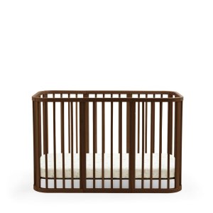 Lit en bois évolutif nighti warm brown Stokke