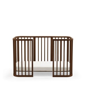 Lit en bois évolutif nighti warm brown Stokke