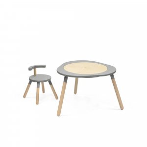 Table de jeu pour enfants mutable 2 gris tempête Stokke