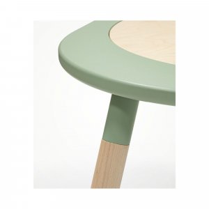 Table de jeu pour enfants mutable 2 vert trèfle Stokke