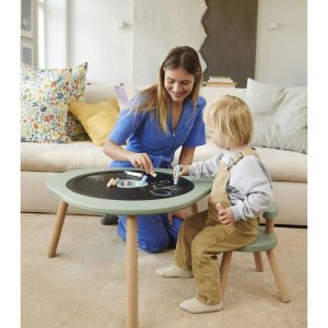 Table de jeu pour enfants mutable 2 vert trèfle Stokke