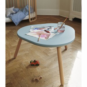 Housse de protection bleu pour table de jeu mutable v2 Stokke