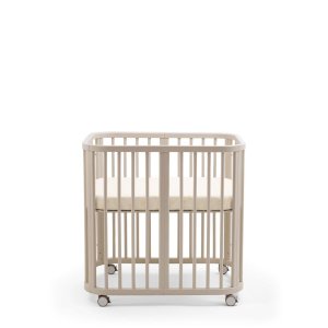 Drap housse berceau nighti 60x80 cm sunset yellow map Stokke