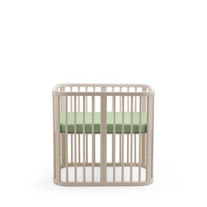 Drap housse berceau nighti 60x80 cm sage green Stokke