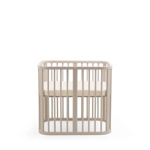 Drap housse berceau nighti 60x80 cm birch beige Stokke
