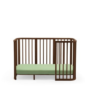 Drap housse lit nighti 60x120 cm sage green Stokke