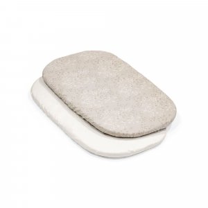 Lot de 2 draps housses pour matelas berceau snoozi Stokke