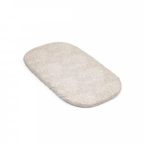 Lot de 2 draps housses pour matelas berceau snoozi Stokke