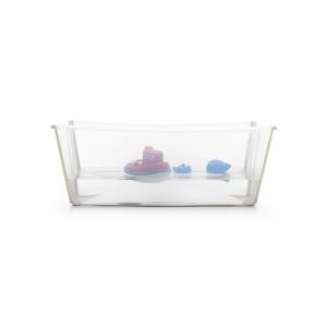 Pack baignoire flexi bath sandy beige + support à pieds Stokke