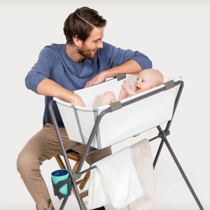 Support de baignoire bébé flexibath gris Stokke