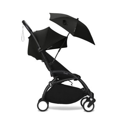 Ombrelle de poussette yoyo noir