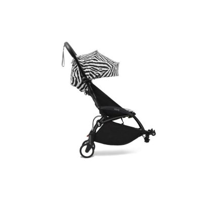 Châssis yoyo 3 connect noir avec assise pack 6+ zebra - wild collection