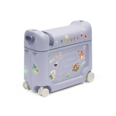 Valise avion pour enfant bed box 2.0 jetkids arctic blue