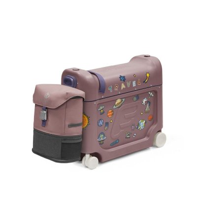 Pack jetkids sac à dos enfant + valise bedbox 2.0 hazy lilac