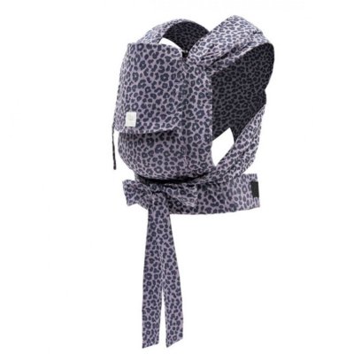Porte bébé limas carrier léopard violet