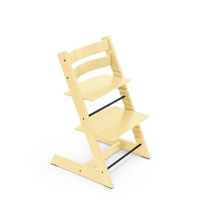 Pack chaise haute tripp trapp avec son baby set et sa tablette lemon yellow