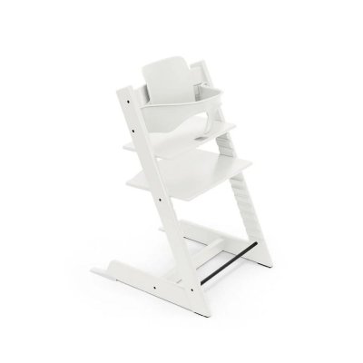 Pack chaise haute tripp trapp blanc et son baby set