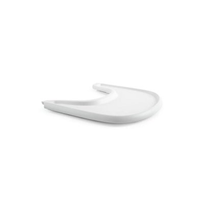 Plateau tray pour chaise haute tripp trapp blanc