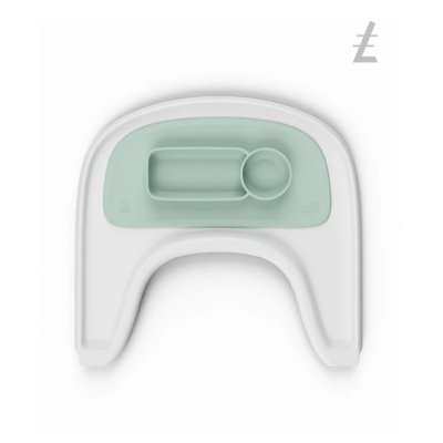 Plateau tray pour chaise haute tripp trapp blanc