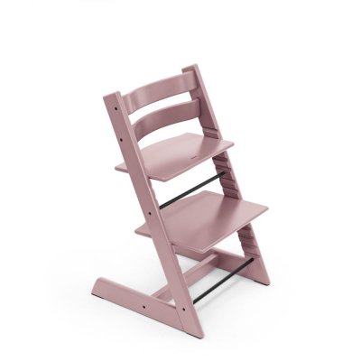 Chaise haute tripp trapp heather mauve