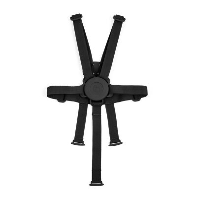 Harnais 2 black pour chaise haute tripp trapp baby set 2