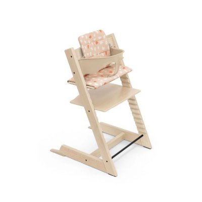 Coussin pour chaise haute tripp trapp rose bonbon