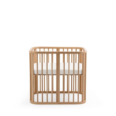Berceau en bois mini nighti natural + matelas