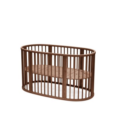 Lit en bois sleepi warm brown