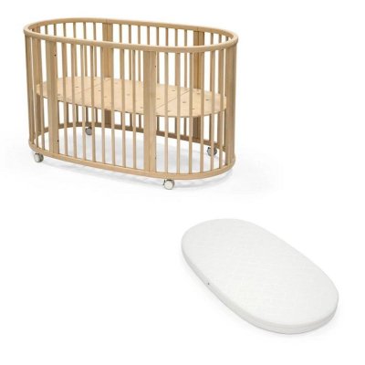 Pack duo lit sleepi + matelas - naturel