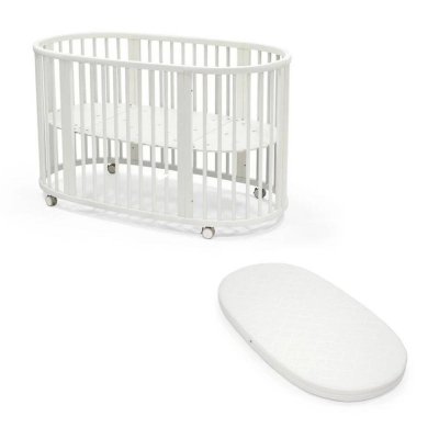 Pack duo lit sleepi + matelas - blanc