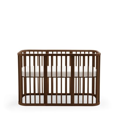 Lit en bois évolutif nighti warm brown + matelas