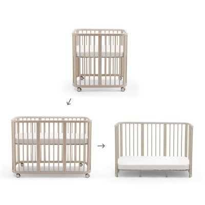 Kit extension pour berceau nighti mini vanilla white