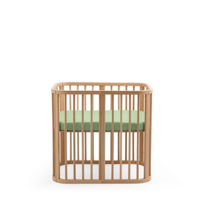 Drap housse berceau nighti 60x80 cm sage green