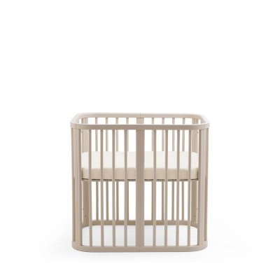 Drap housse berceau nighti 60x80 cm birch beige
