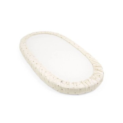 Drap housse sleepi flower ecru