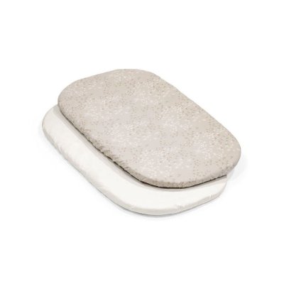 Lot de 2 draps housses pour matelas berceau snoozi