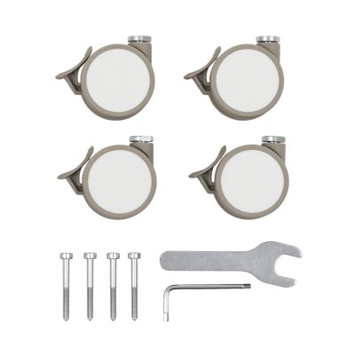 Lot de 4 roues pour lit sleepi - beige