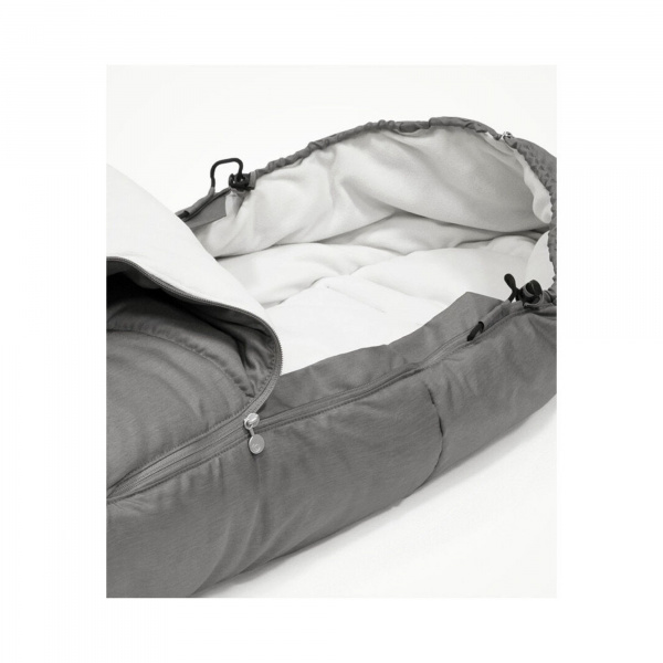 Chancelière poussette xplory x gris moderne Stokke