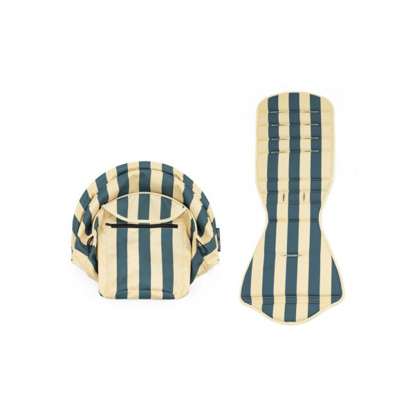 Kit d'été poussette yoyo 3 avec ombrelle, assise pack 6+ et sac tote bag monaco - edition limitée riviera Stokke