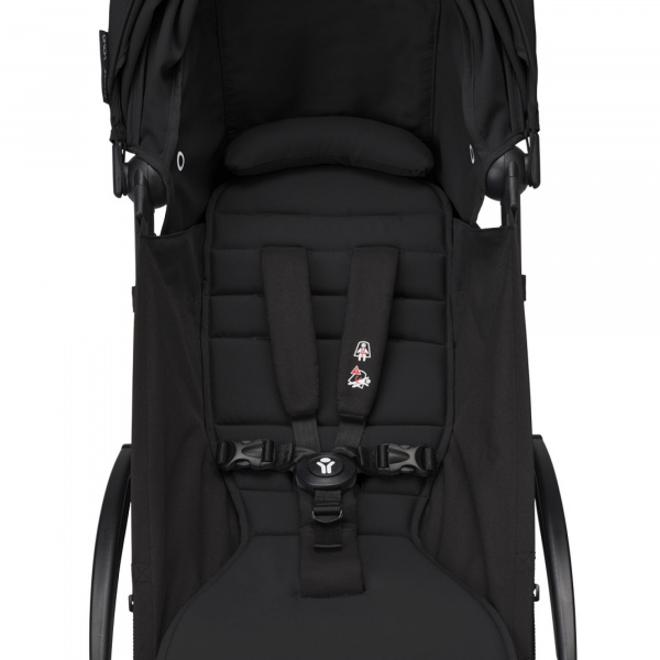 Pack couleur 6+ assise pour poussette yoyo 3 noir Stokke
