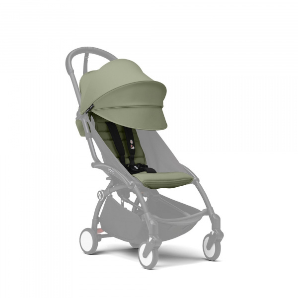 Pack couleur 6+ assise pour poussette yoyo 3 olive Stokke