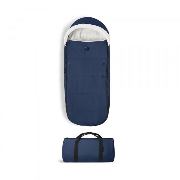 Chancelière pour poussette yoyo bleu marine Stokke