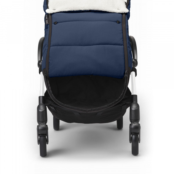 Chancelière pour poussette yoyo bleu marine Stokke