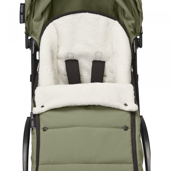Chancelière pour poussette yoyo olive Stokke