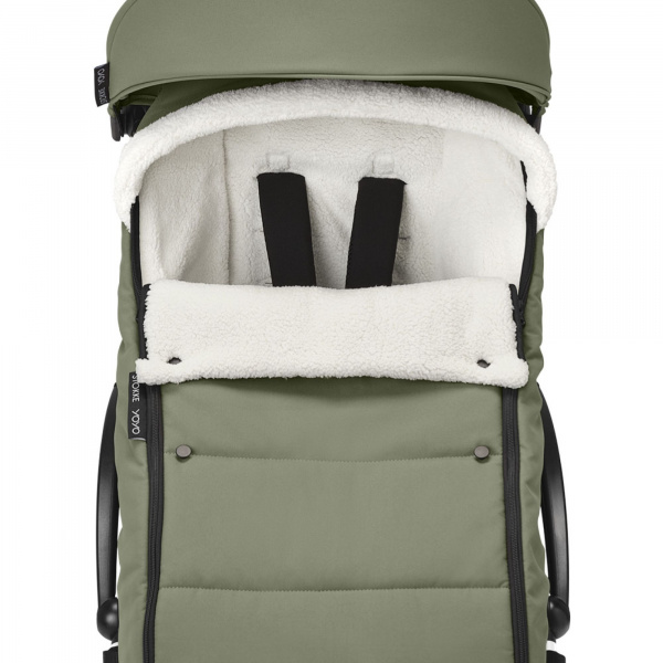 Chancelière pour poussette yoyo olive Stokke